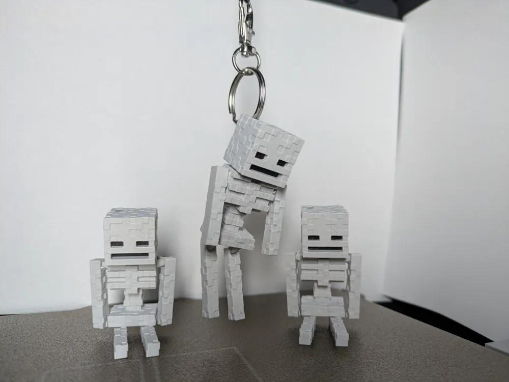 İskelet  versiyon 2 Anahtarlık